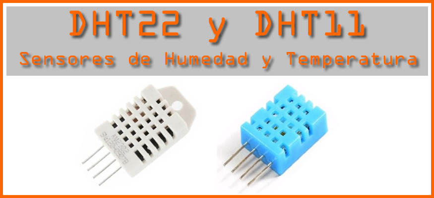 dht11 y dht22 - sensores de temperatura y humedad para arduino