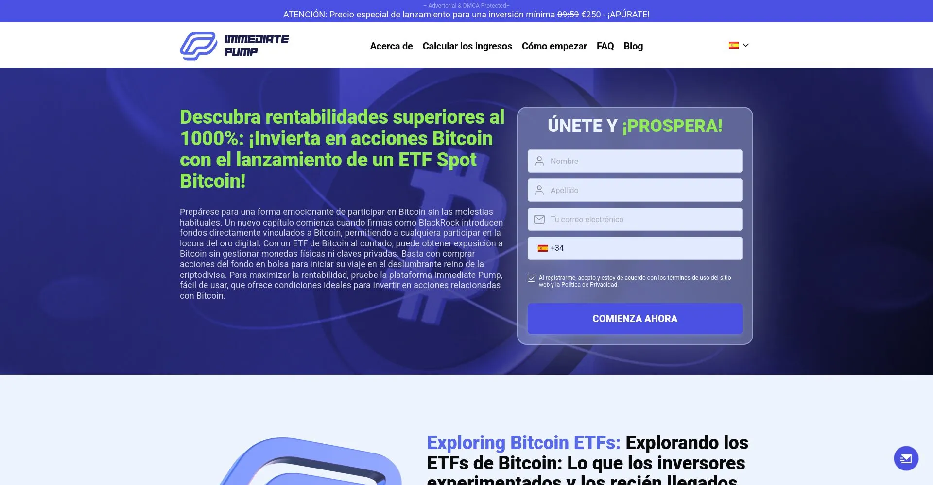 Immediate Pump   Opiniones 2025: ¿es una estafa o es fiable y seguro?