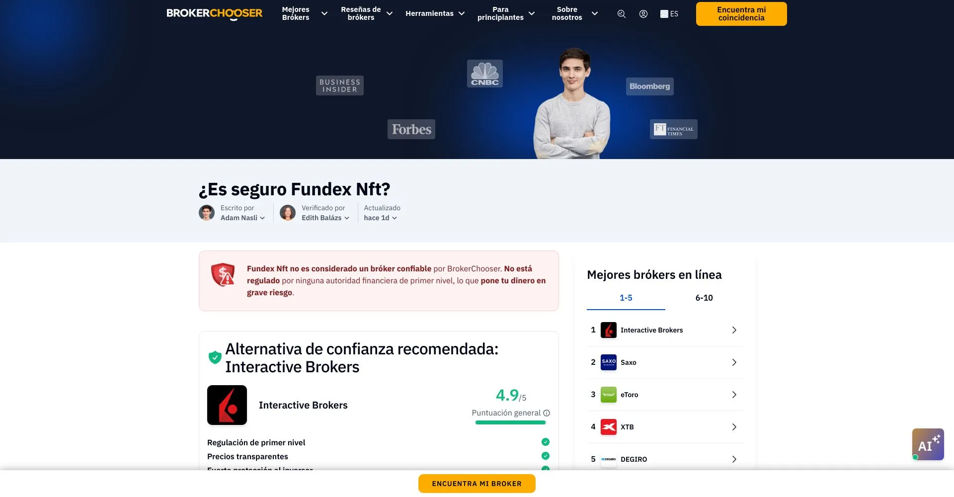 Valore Fundex   Opiniones 2025: ¿es una estafa o es fiable y seguro?